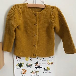 Toddler knit cardigan